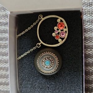 Lia Sophia Rosy gold necklace